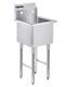 Stainless Steel Prep & Utility Sink Durasteel 1 Compartment Commercial Kitchen