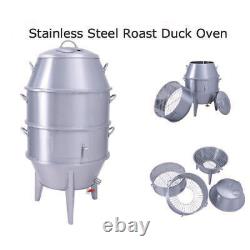 Stainless Steel Roast Duck Oven commercial Equipment Cook Charcoal Kitchen Home