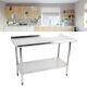 Stainless Steel Table, Heavy Duty Commercial Kitchen Work Table Stainless Us