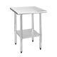 Stainless Steel Table For Prep & Work 24 X 30 Inches Nsf Commercial Heavy Duty