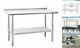 Stainless Steel Table For Prep & Work 24 X 60 Inches, Nsf Commercial Heavy