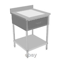 Stainless Steel Work Table 24x24in Commercial Kitchen Equipment Food Prep Table