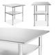 Stainless Steel Work Table Nsf Commercial Kitchen Prep Table New And Durable