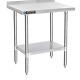Steel Commercial Kitchen Prep Table 24 X 30 Inch Nsf Stainless Steel Work T