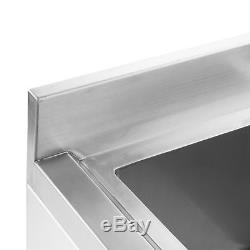 Three 3 Compartment 10x14x10 NSF Stainless Steel Commercial Kitchen Bar Sink