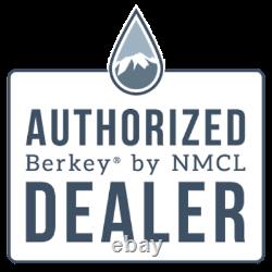 Travel Berkey Water Filter Purification Sys w 2 Black Berkey Filters w Warranty