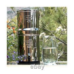 Travel Berkey Water Filter System with 2 Black Filters FREE Shipping