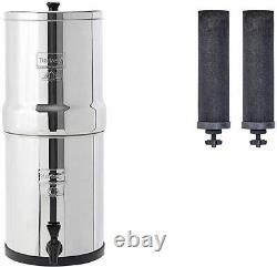 Travel Berkey Water System With Black Filters and/or Fluoride Filters (1.5 Gal)