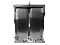 Trompo Tacos Al Pastor Authentic Mexico Machine Heavy Commercial Stainless Steel