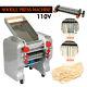 Usa Commercial Electric Dough Roller Sheeter Noodle Pasta Dumpling Maker Machine