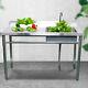 Used Commercial Stainless Steel Sink Bowl 1 Compartment Kitchen Catering Table