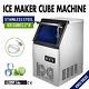 Us 90lb Built-in Commercial Ice Maker Undercounter Freestand Ice Cube Machine