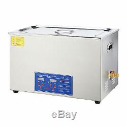 Ultrasonic Cleaner 30L Commercial Stainless Steel Heated with Digital Timer