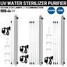 Ultraviolet Light Water Purifier Whole House Sterilizer 12 Gpm & Extra Bulbs