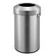 Urban Commercial Stainless Steel 90liter/23.7 Gallon Round Open Top Trash Can