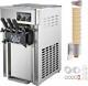 Vevor 4.76gal/h Commercial Soft Serve Ice Cream Maker Machine Stainless Steel