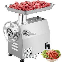 VEVOR Commercial 1HP Electric Meat Grinder 550lbs/h Meat Mincer Sausage Maker