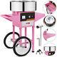 Vevor Commercial Cotton Candy Machine Floss Maker With Cart