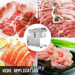 VEVOR Electric Commercial Meat Slicer 250KG/h Meat Cutting Machine 3mm Blade
