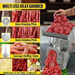 VEVOR Electric Meat Grinder Commercial 550lbs/h 1100W Sausage Stuffer Filler