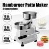 Vevor Manual Commercial Burger Press Hamburger Patty Maker 2-6 Inch Meat Former