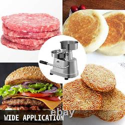 VEVOR Manual Commercial Burger Press Hamburger Patty Maker 2-6 inch Meat Former