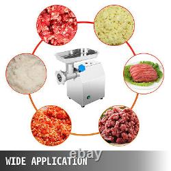VEVOR Stainless Steel Commercial Meat Grinder 850W Electric Industrial Butcher