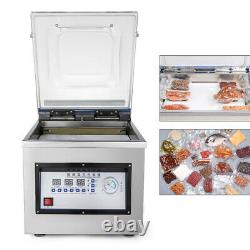 Vacuum Packaging Machine Commercial SS Kitchen Food Chamber Vacuum Sealer 110V