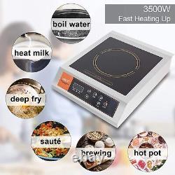 Valgus 3500W Commercial Stainless Steel Electric Induction Cooktop withwarranty
