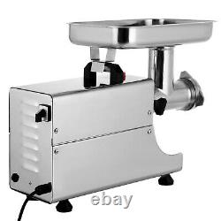 Vevor Commercial Meat Grinder Stainless Steel Electric Sausage Stuffer 176LBS/H