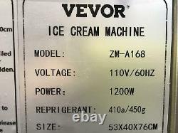 Vevor ZM-A168 Stainless Steel Commercial Soft Serve Ice Cream Maker Machine New