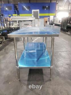 Wt-pb3072 Gsw Premium Work Table Stainless Steel Commercial